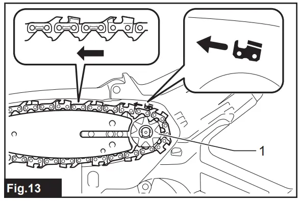 makita DUC101SF01 Cordless Pruning Saw - body