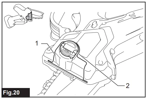 makita DUC101SF01 Cordless Pruning Saw - lubricated