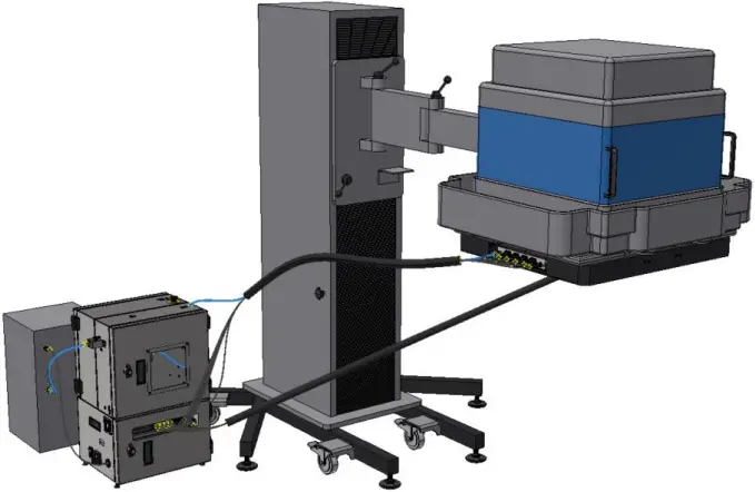 multiLane ATE HSIO CARD CAGE for Use ZA1