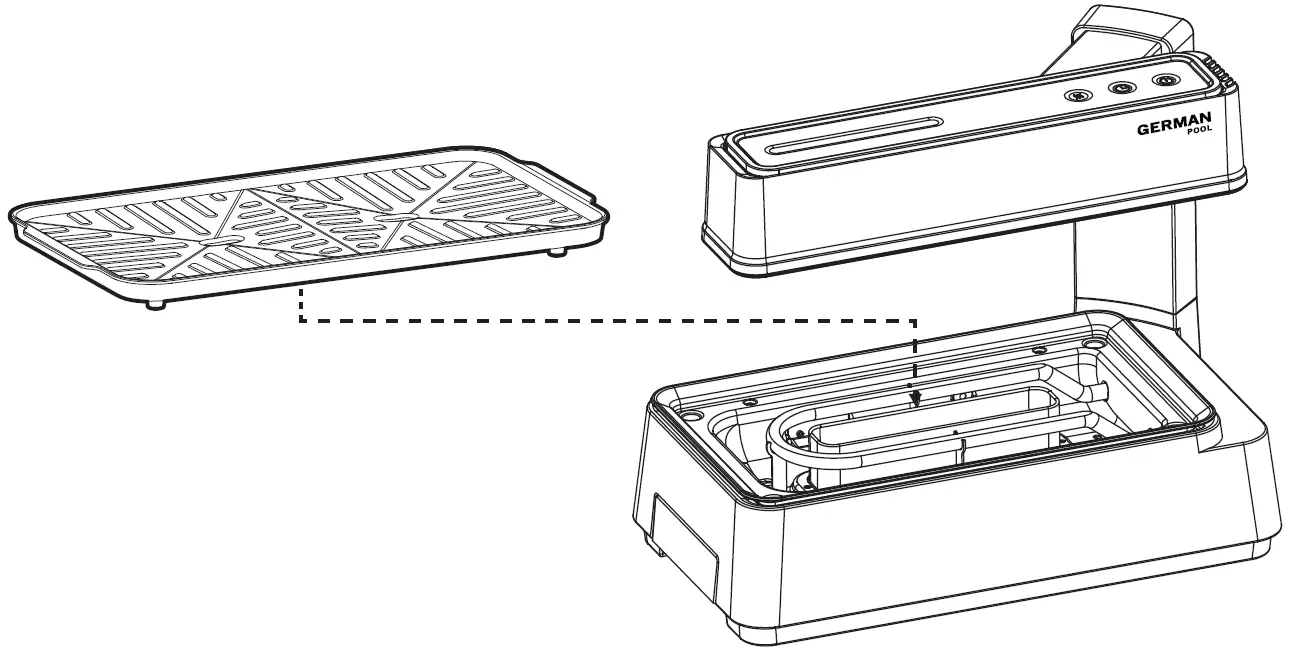 GERMAN POOL KQB-39L Mini Korean Barbecue 09