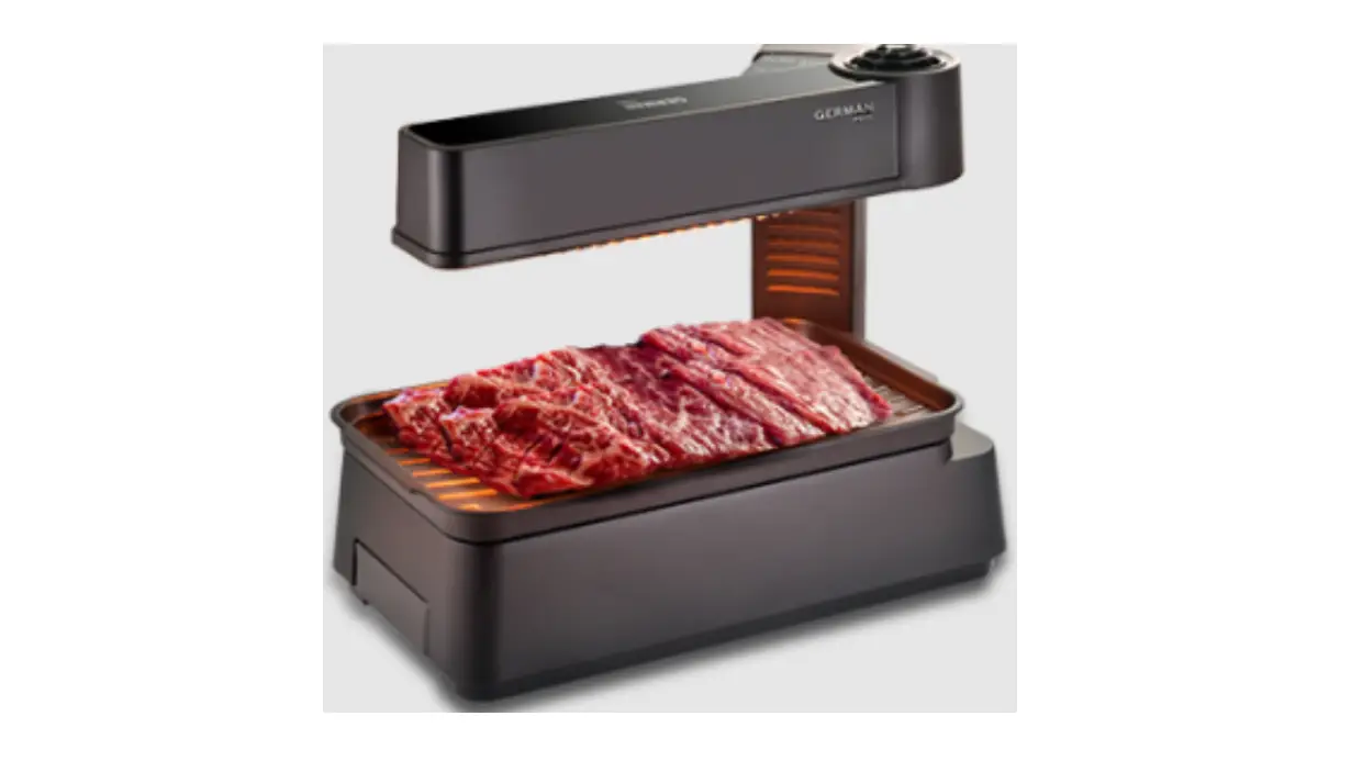 German Pool Kqb-39l Mini Korean Barbecue Grill User Manual