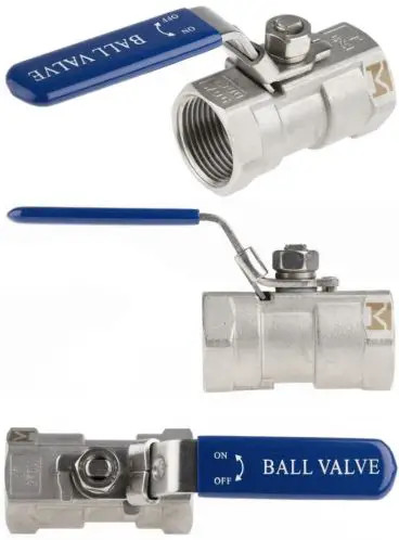 RS PRO 499-2818 Stainless Steel High Pressure Ball Valve-FIG2