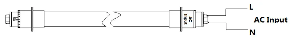 BEYOND T812-3WD-180-65K SignStorm LED Sign Tube - FIXTURE