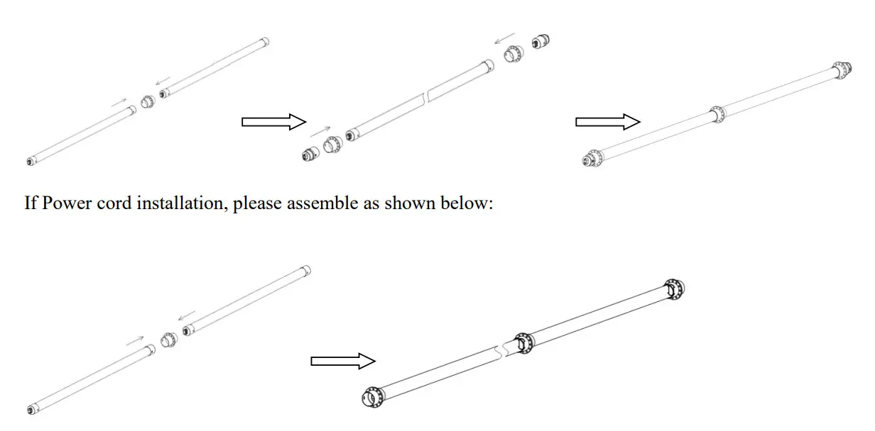 BEYOND T812-3WD-180-65K SignStorm LED Sign Tube - install 2