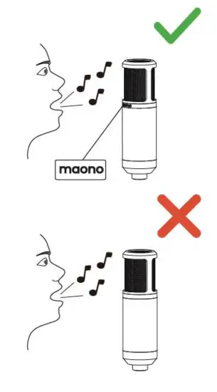 FIG 6 Microphone Position