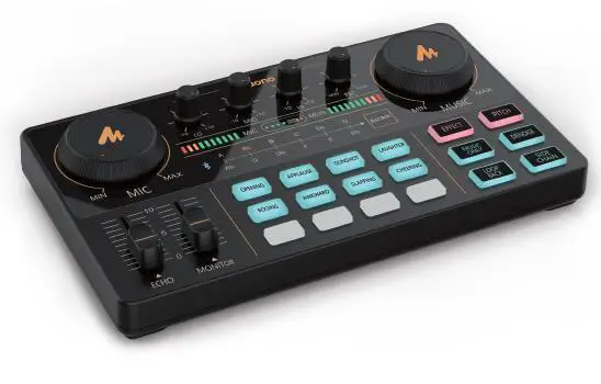 FIG 8 Portable Live Streaming and Podcast Console