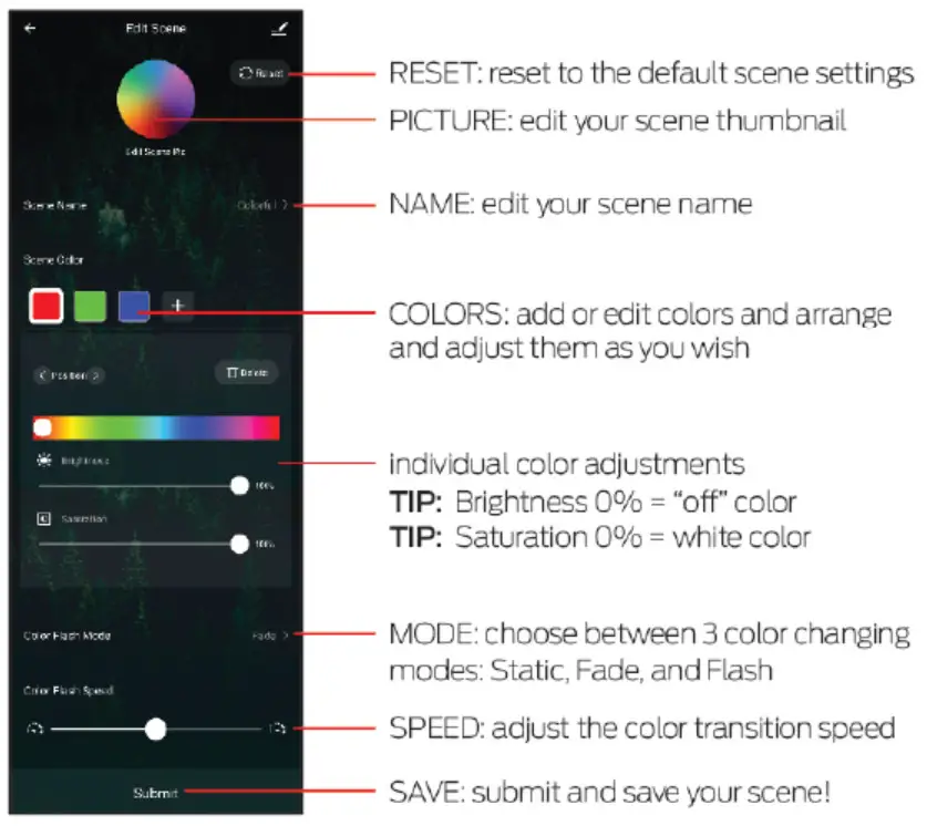 MONSTER MLB 2059 RGB Smart Sound Reactive RGB W Light Strip - Fig8