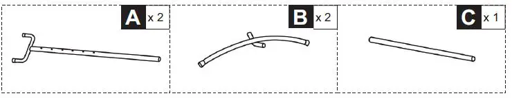 Outsunny-84A-081-Adjustable-Hammock-Stand-FIG-1