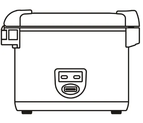 GGM Gastro RKV16 Rice Cooker