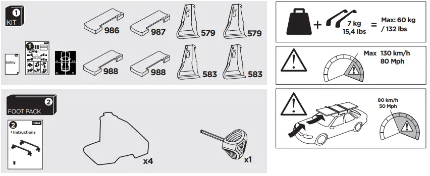 THULE-145354-Evo-Clamp-Fitting-Kit-fig- (1)