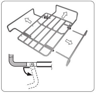 TOOLOTS PC010 01 265lbs Wheelbarrow Utility Cart - How to assemble 19