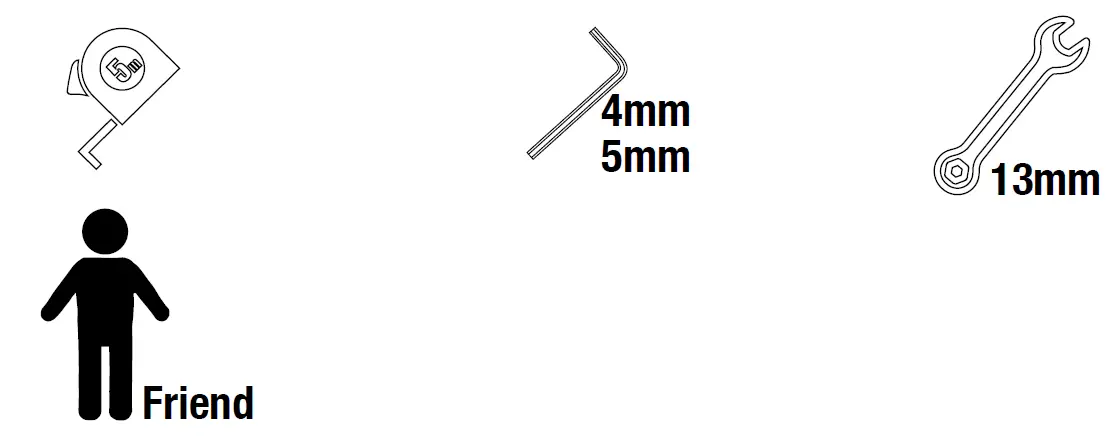 FRONT RUNNER KVRP009T Slimpro Van Rack Kit 1