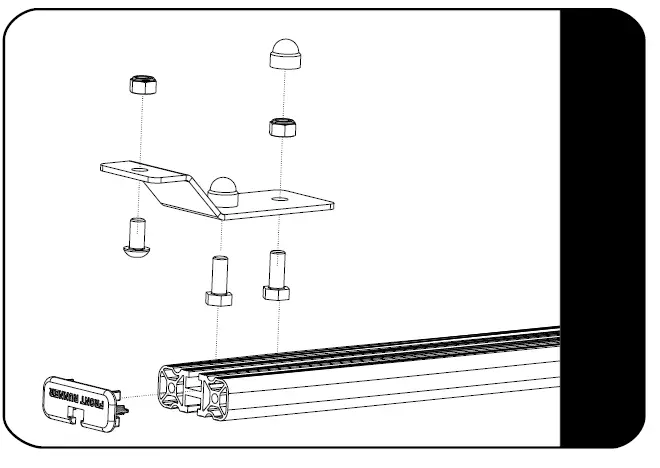 FRONT RUNNER KVRP009T Slimpro Van Rack Kit 16