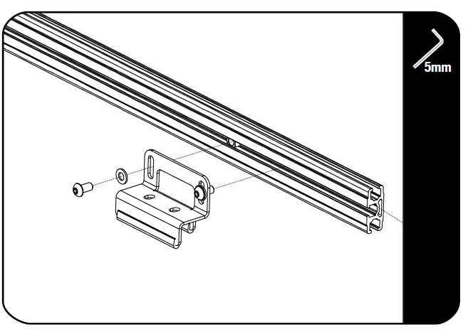 FRONT RUNNER KVRP009T Slimpro Van Rack Kit 9