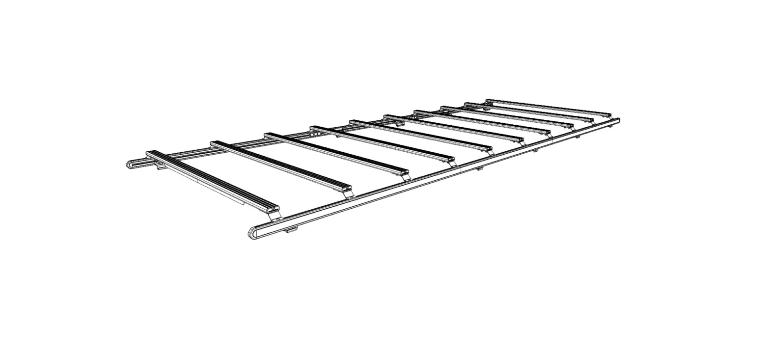 Front Runner Kvrp009t Slimpro Van Rack Kit Instruction Manual