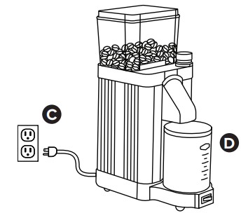 MOCCAMASTER KM5 Coffee Grinder - Glass Grounds