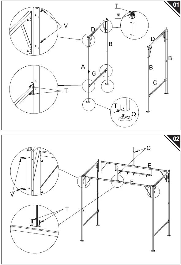 Outsunny-01-0876-BBQ-Canopy-Awning-Shelter-fig- (3)