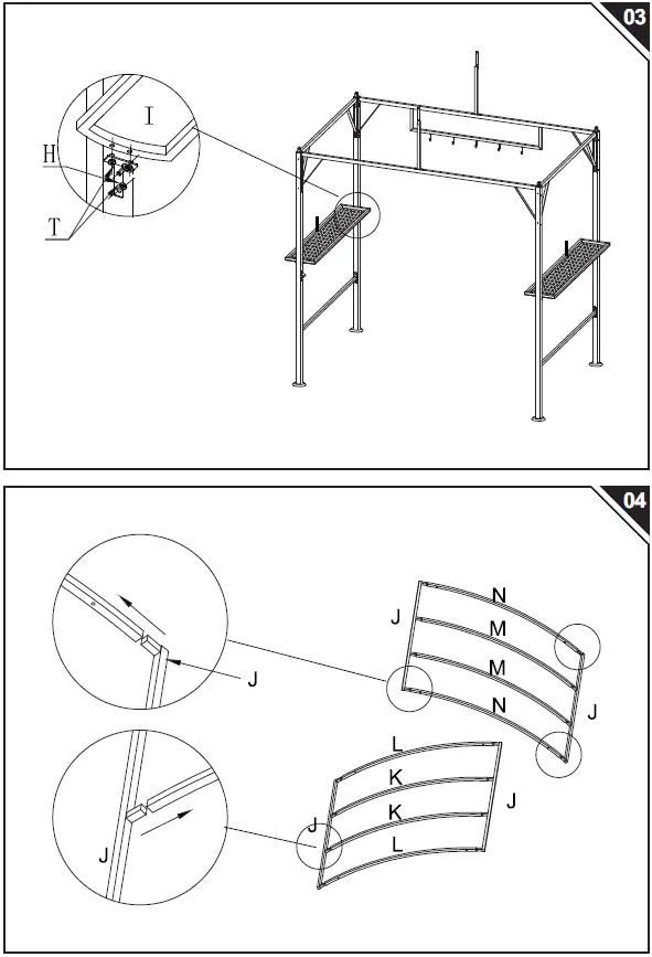 Outsunny-01-0876-BBQ-Canopy-Awning-Shelter-fig- (4)