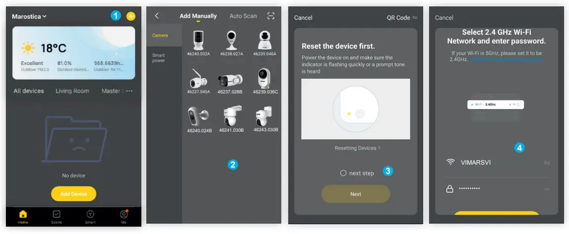 VIMAR 46240 024B ELVOX TVOC Battery WiFi Camera - fig6