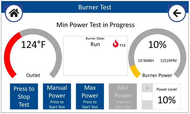 Checking/Adjusting the CO2 at Min Power