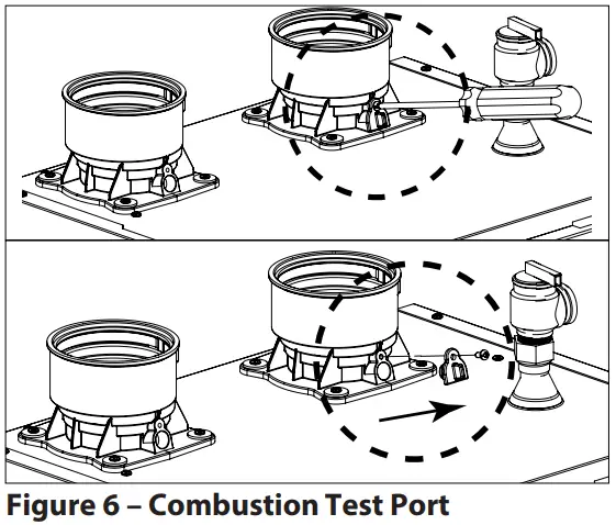 Combustion Test Port