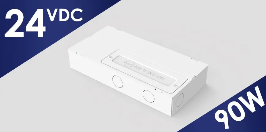 Ambientech Dt-24v-90w-w-n 4v Tunable White Driver Instruction Manual