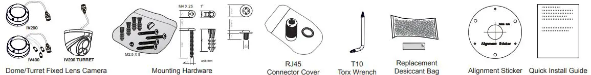 LINEAR-IV200-Dome-or-Turret-Fixed-Lens-Camera-FIG-1