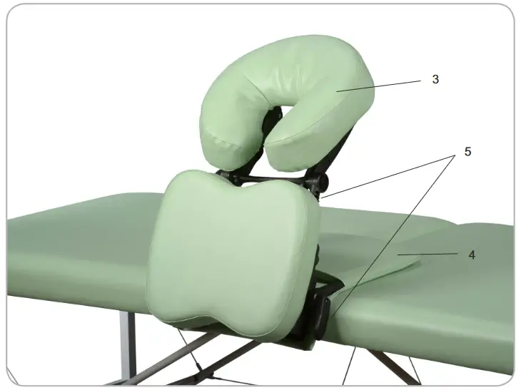 HABYS Mobile Matt Massage Chair - fig 1