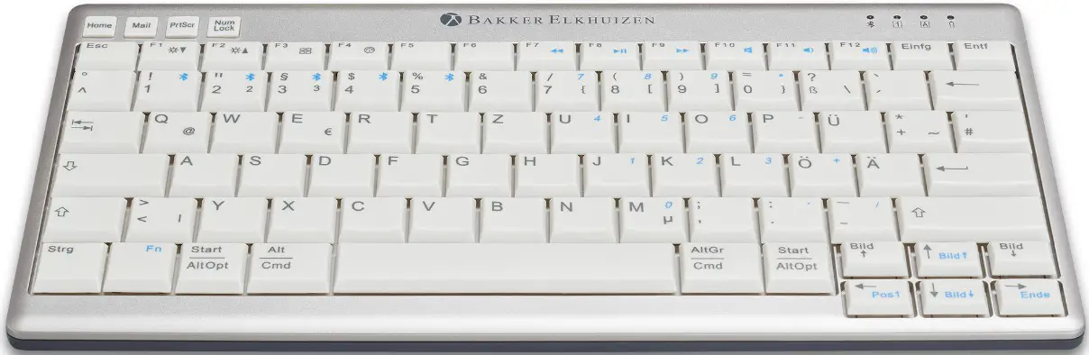 BakkerElkhuizen UltraBoard 950 Wireless Compact Keyboard