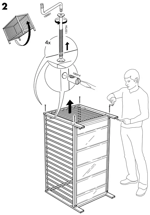 IKEA AA-1989121-4 GULLIVER Cot White - Figure14
