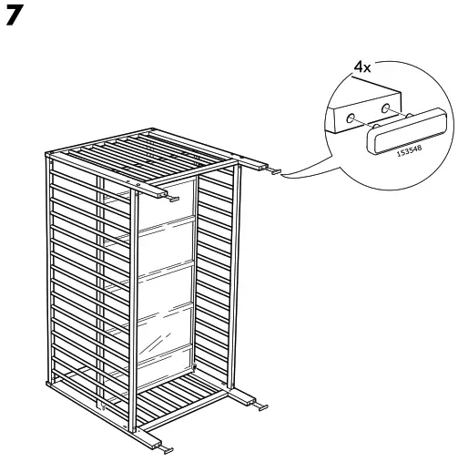 IKEA AA-1989121-4 GULLIVER Cot White - Figure8