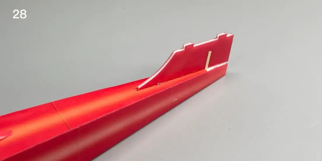 Macchi M 33 Micro Scale 4CH 400mm RC Airplane Kit - Assembly 1