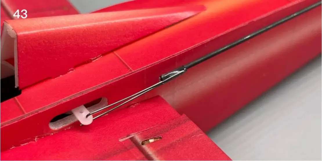 Macchi M 33 Micro Scale 4CH 400mm RC Airplane Kit - Assembly 16