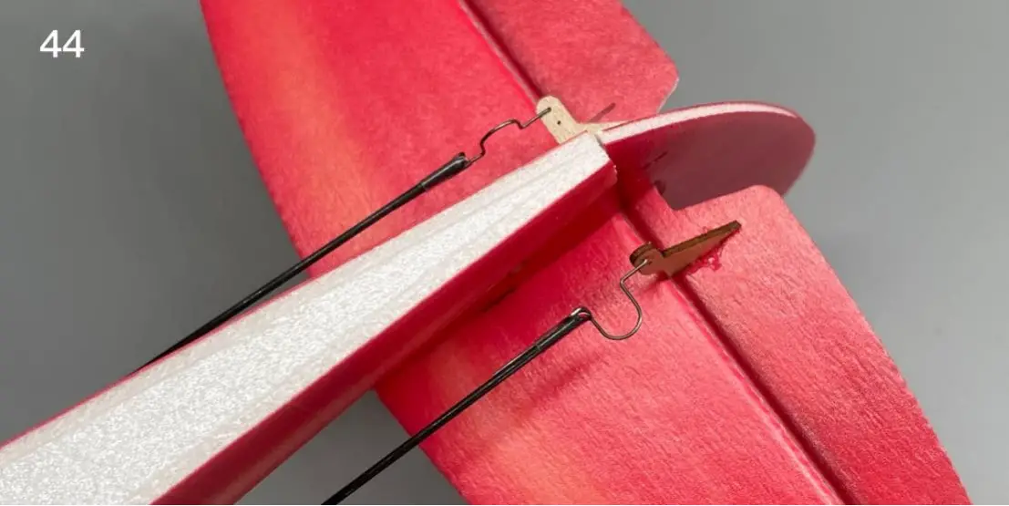 Macchi M 33 Micro Scale 4CH 400mm RC Airplane Kit - Assembly 17