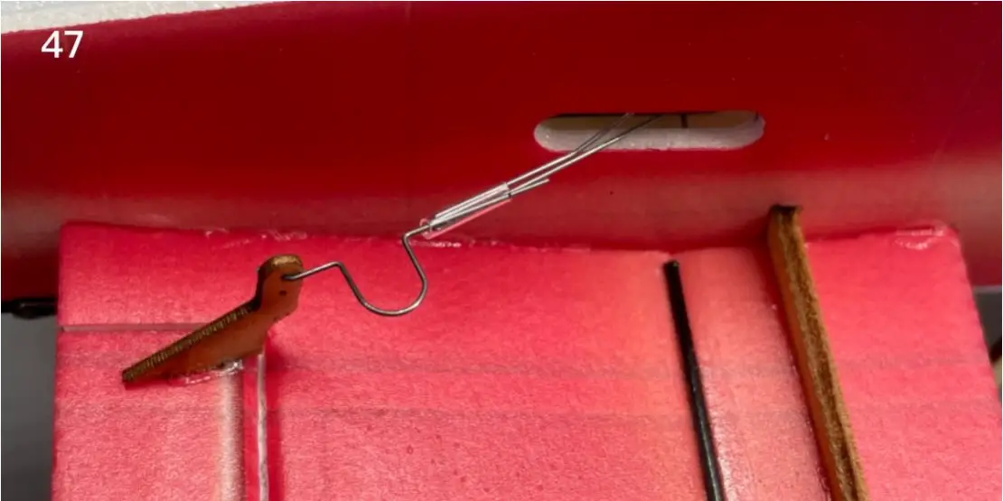 Macchi M 33 Micro Scale 4CH 400mm RC Airplane Kit - Assembly 20