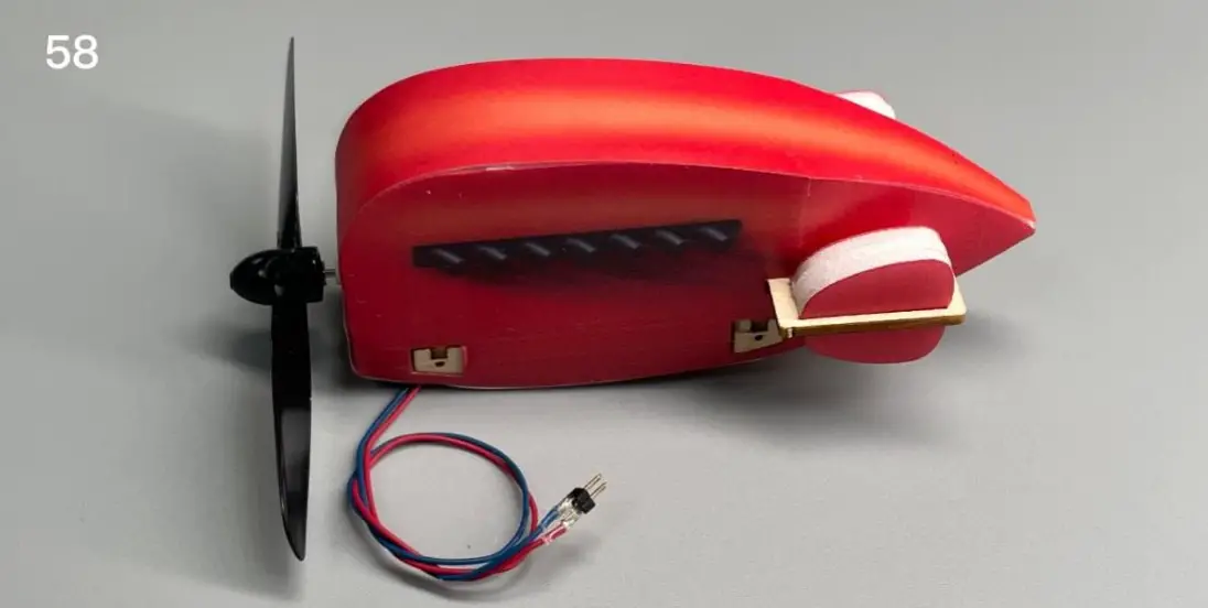 Macchi M 33 Micro Scale 4CH 400mm RC Airplane Kit - Assembly 31