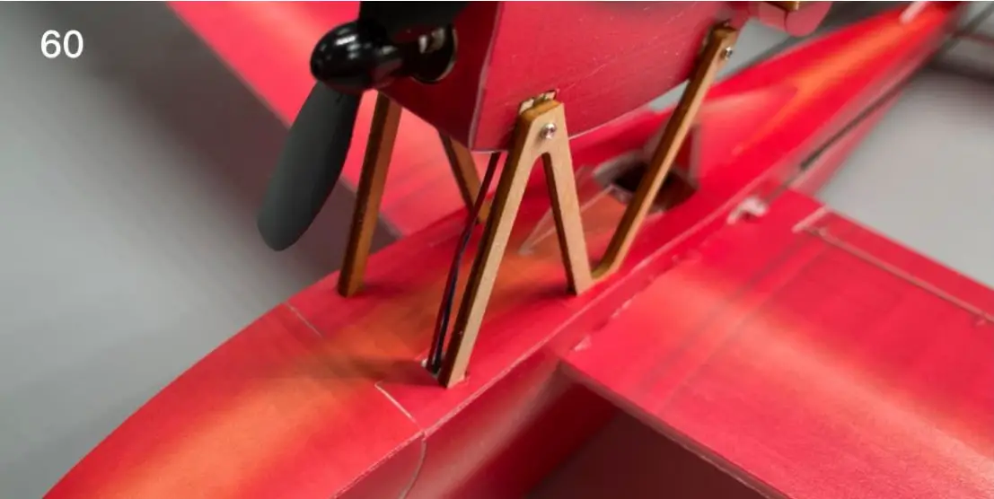 Macchi M 33 Micro Scale 4CH 400mm RC Airplane Kit - Assembly 33