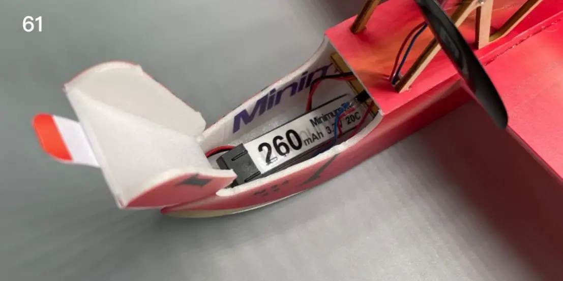 Macchi M 33 Micro Scale 4CH 400mm RC Airplane Kit - Assembly 34