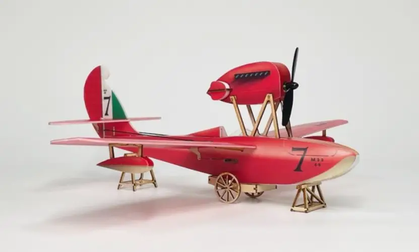 Macchi M 33 Micro Scale 4CH 400mm RC Airplane Kit - Assembly 35