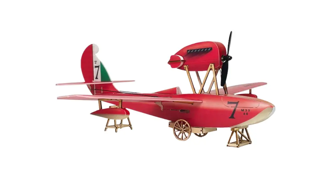 Macchi M-33 Micro Scale 4ch 400mm Rc Airplane Kit Instruction Manual