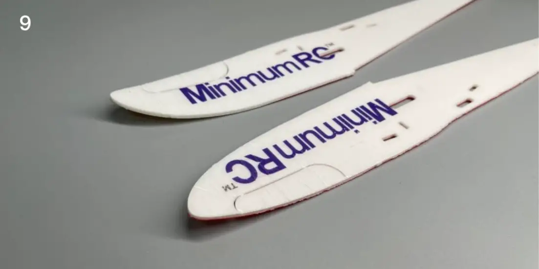 Macchi M 33 Micro Scale 4CH 400mm RC Airplane Kit - Fuselage parts bended