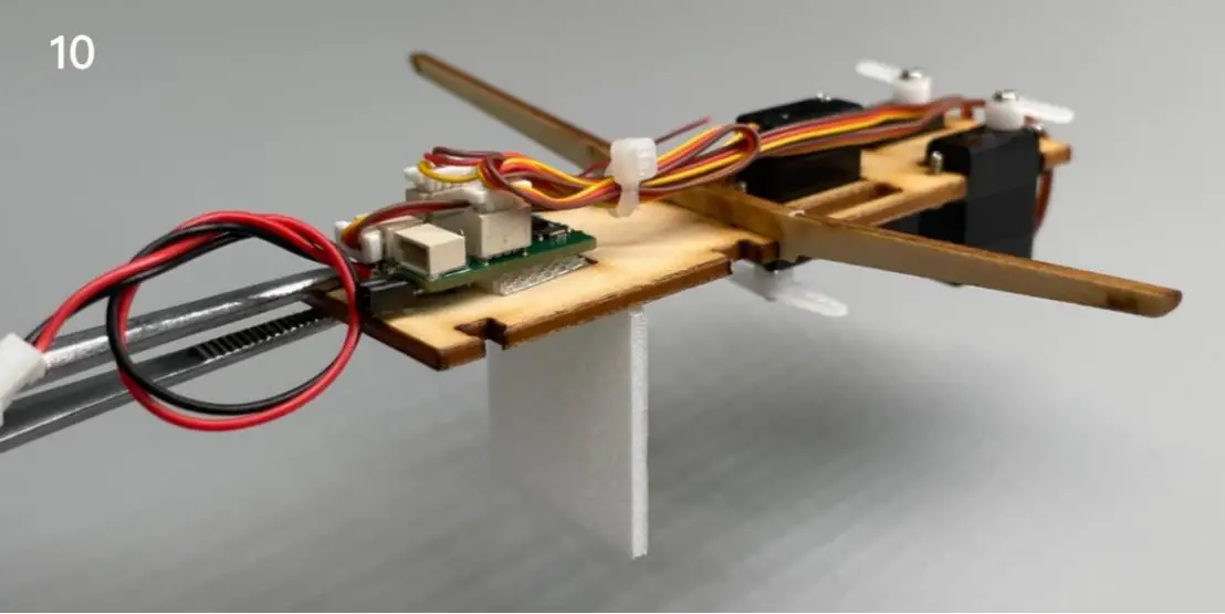 Macchi M 33 Micro Scale 4CH 400mm RC Airplane Kit - fuselage baffle