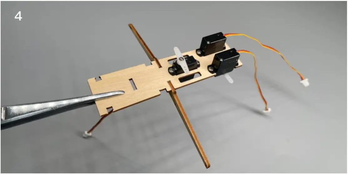 Macchi M 33 Micro Scale 4CH 400mm RC Airplane Kit - plywood board