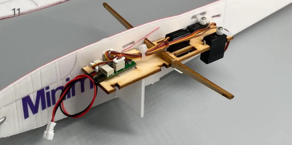 Macchi M 33 Micro Scale 4CH 400mm RC Airplane Kit - wooden framework