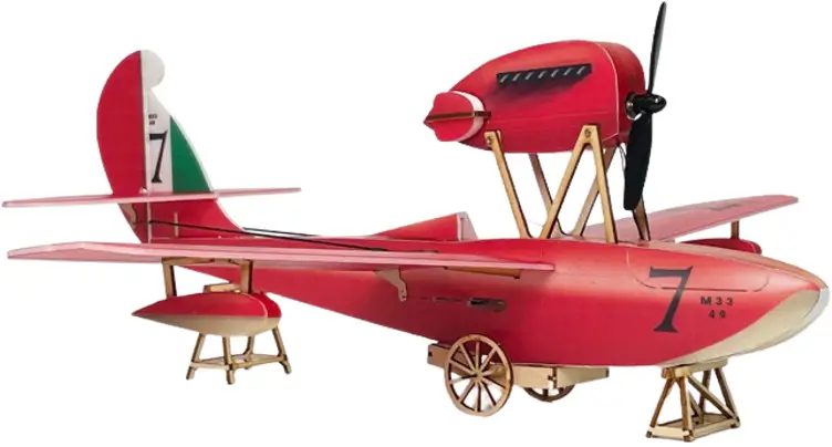 Macchi M 33 Micro Scale 4CH 400mm RC Airplane Kit