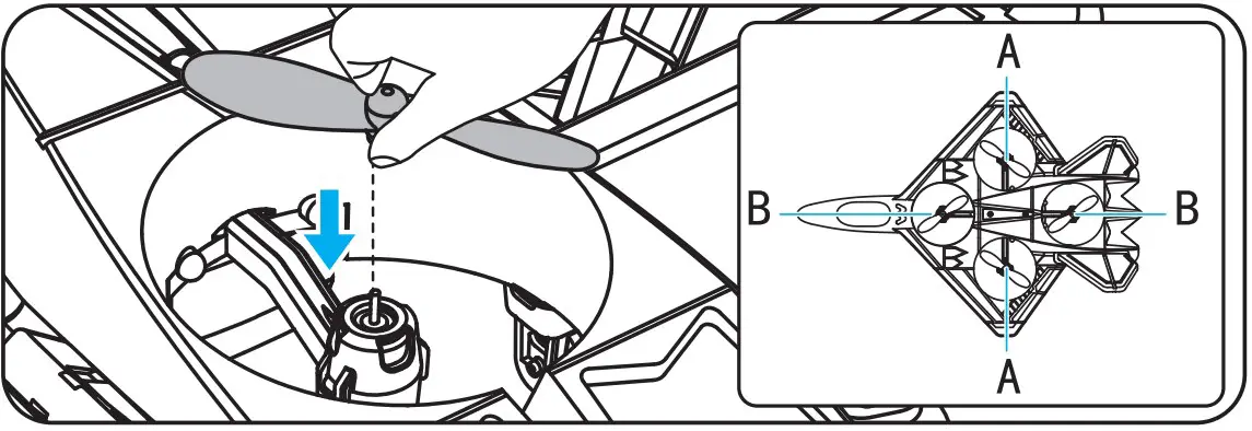 Wind blade installation diagram