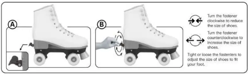 Adjustable Roller 43164387 Skate Print colour Frant-fig3