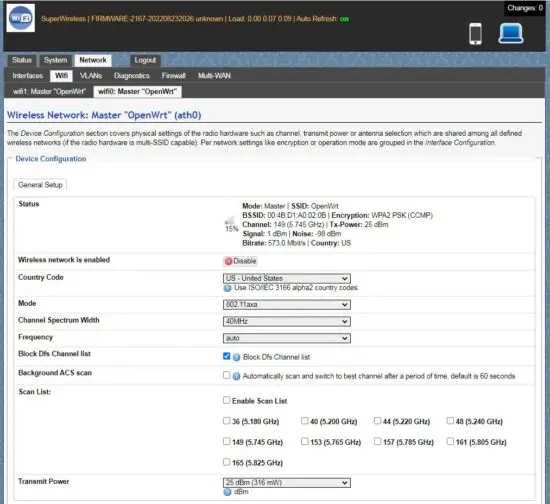 FIG 4 IPQ601x UI setting