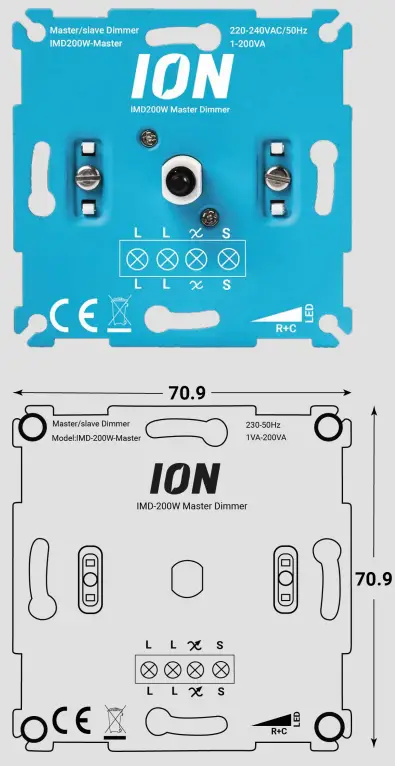 iONLED IMD-200W LED Dimmer Set