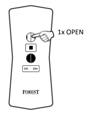 Programming Wall Switch To Click-on Receiver